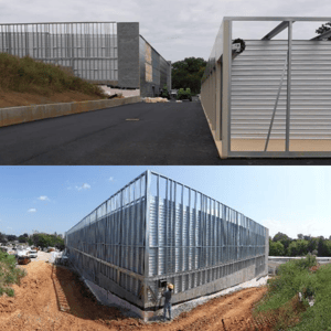 Mini Storage Depot During Construction