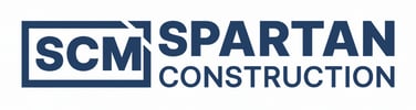 Spartan Construction Logo Design