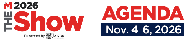 THE Show Schedule Header Image Agenda Logo