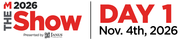 THE Show Schedule Header Image Day 1