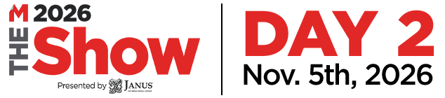 THE Show Schedule Header Image Day 2