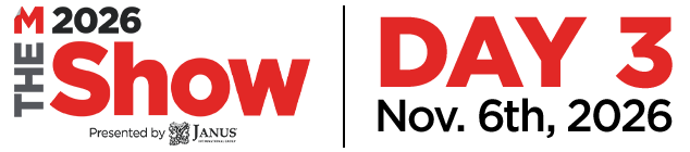 THE Show Schedule Header Image Day 3