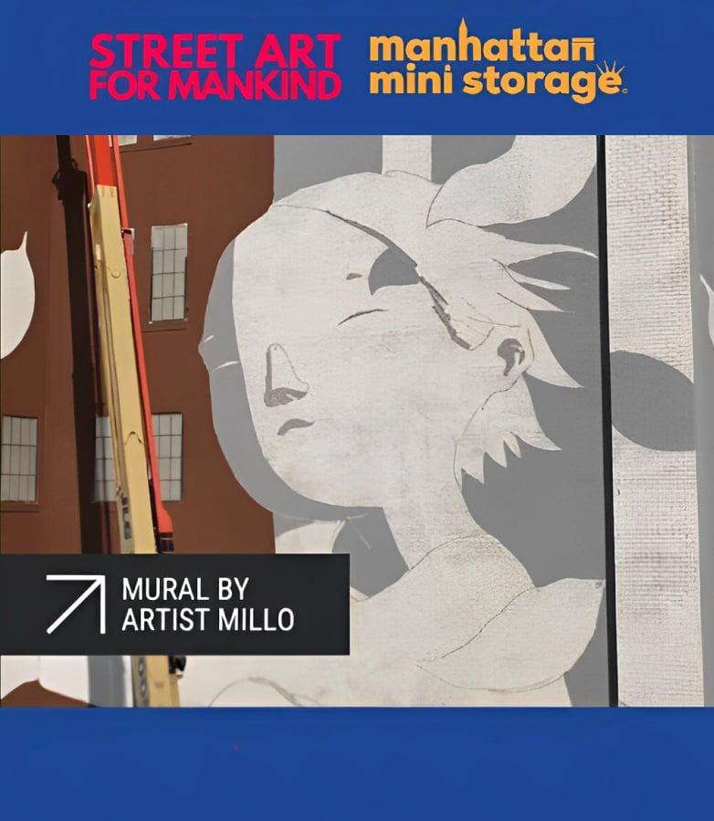 manhattan mini storage mural
