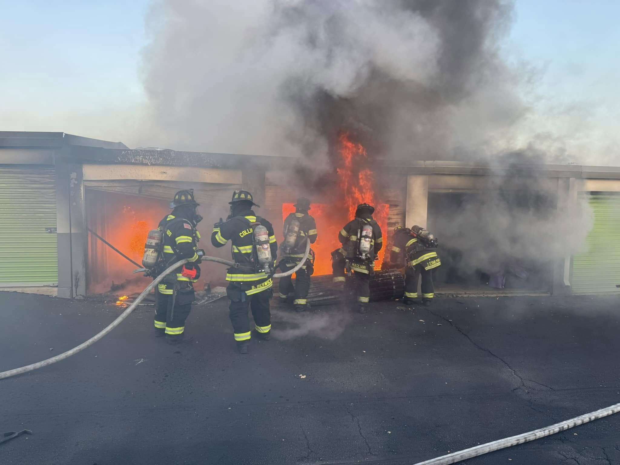 Extra Space Storage Fire