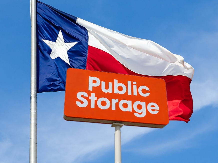 Public Storage Moves To Texas