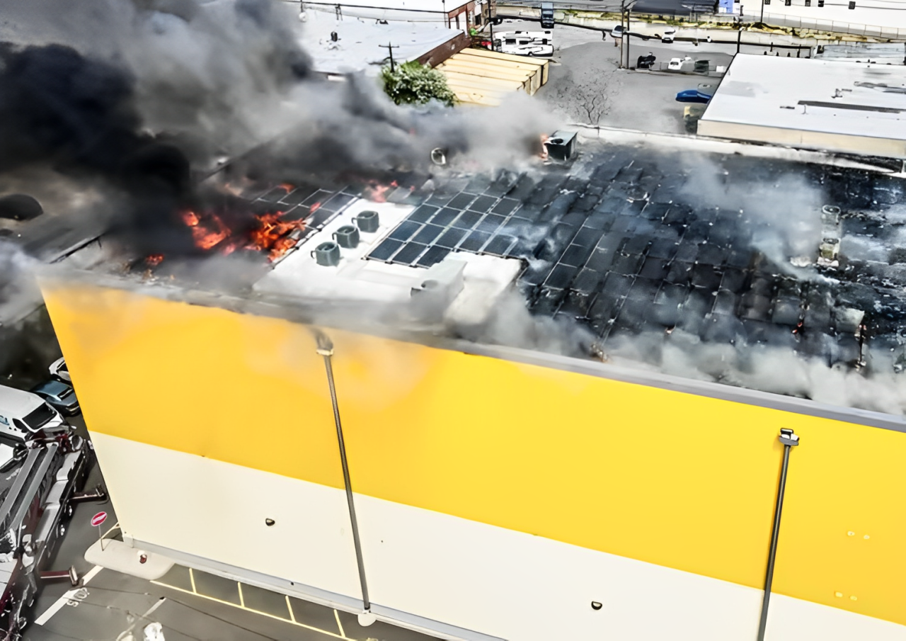 self storage fire