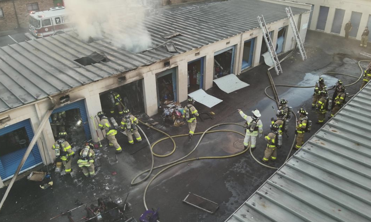 self storage fire