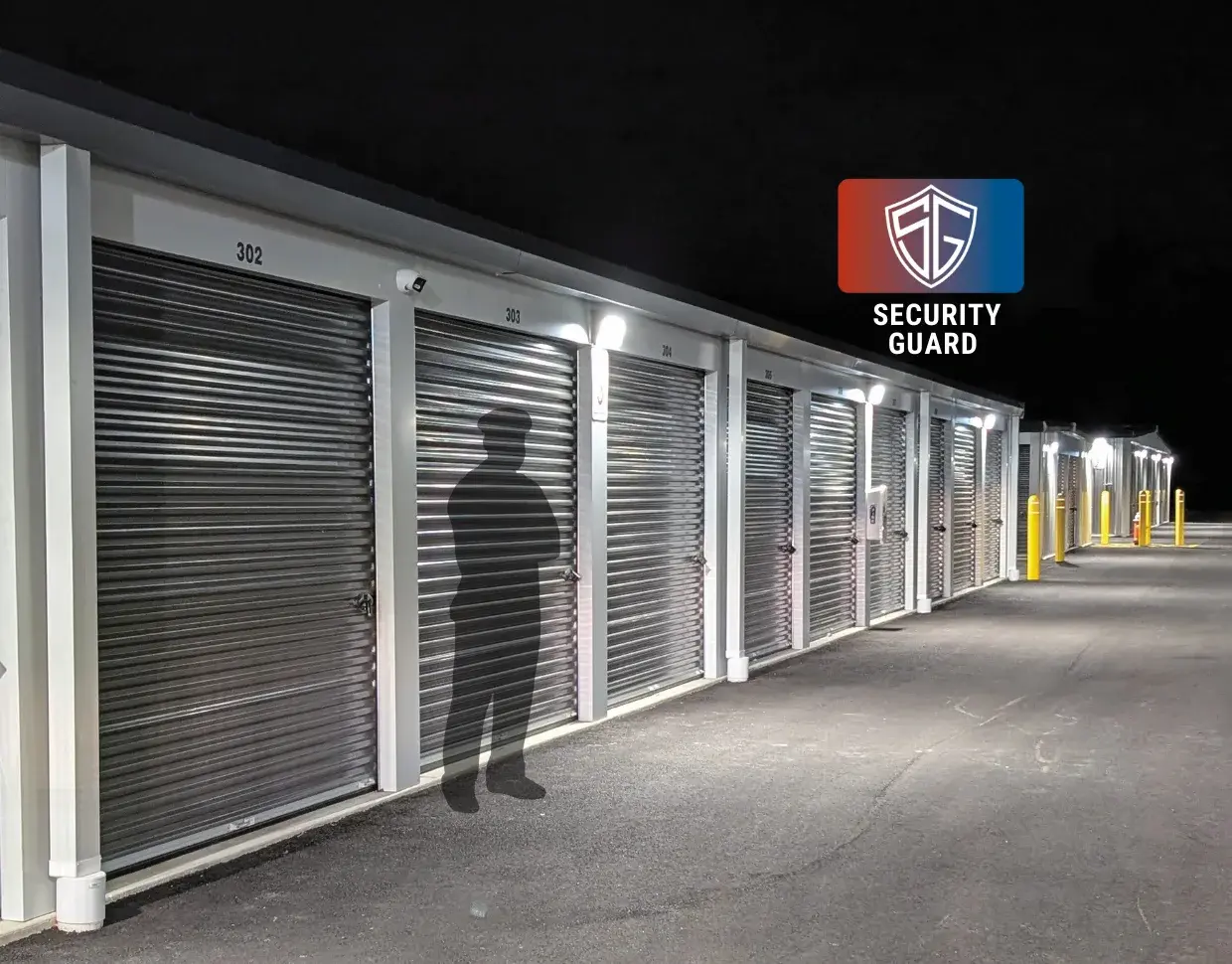 Trac-Rite Security Guard Door