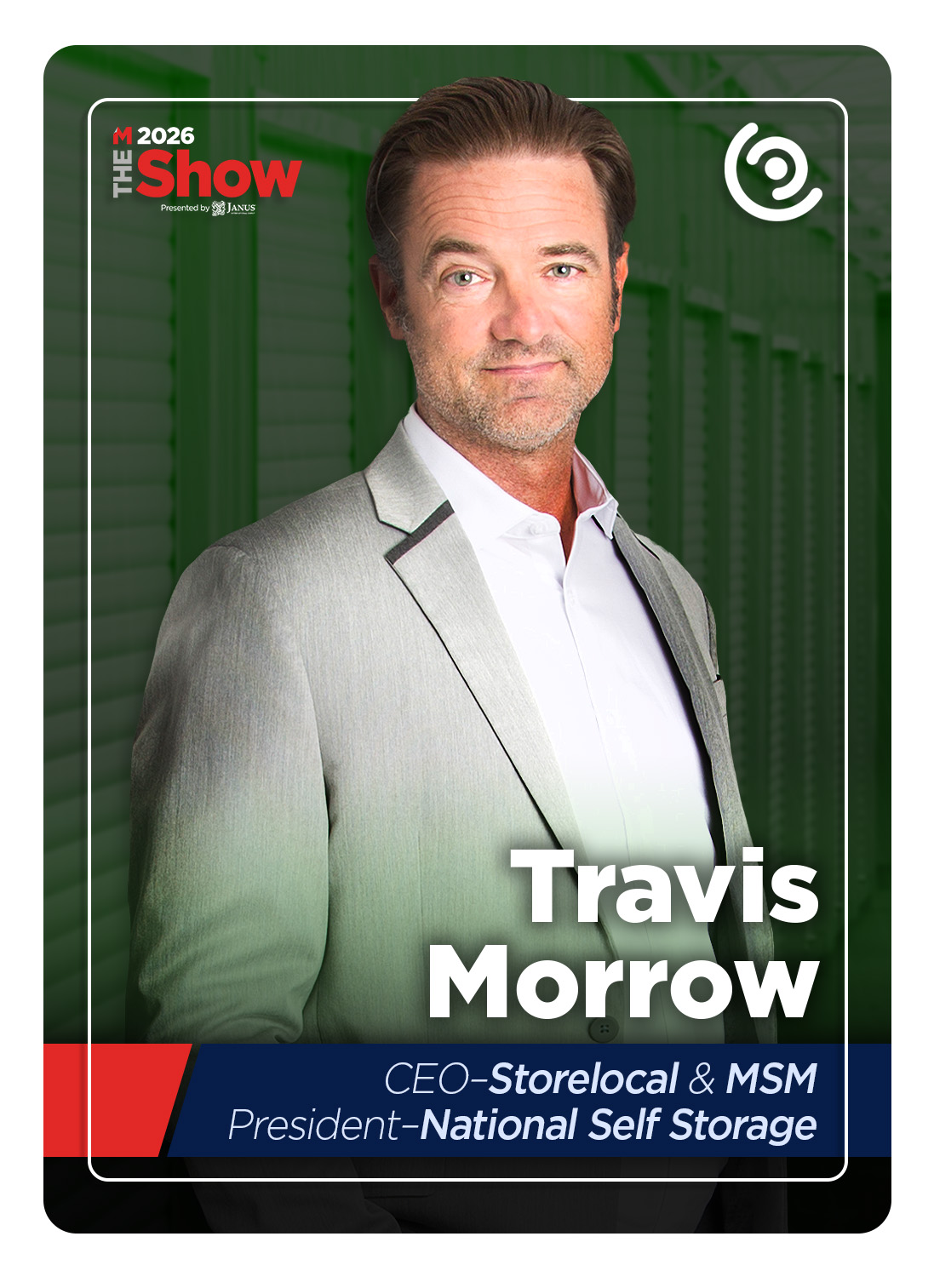 Travis Morrow THE Show Speaker Card 1.9.2026