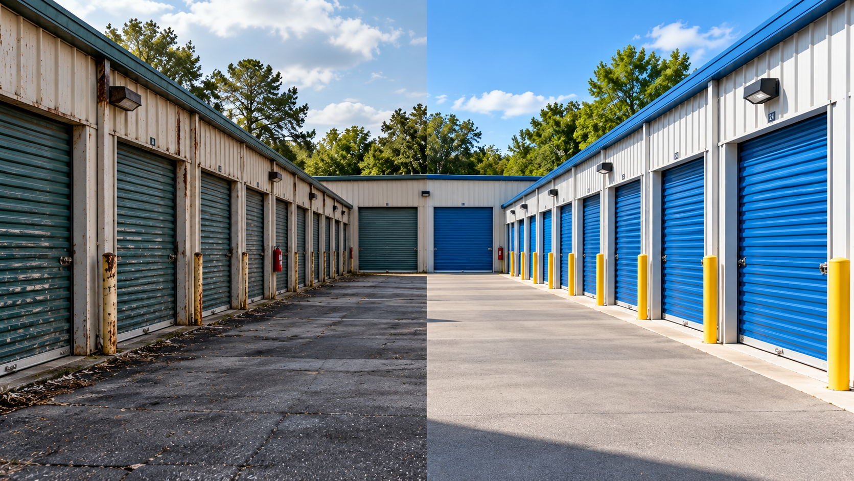 storage facility makeover