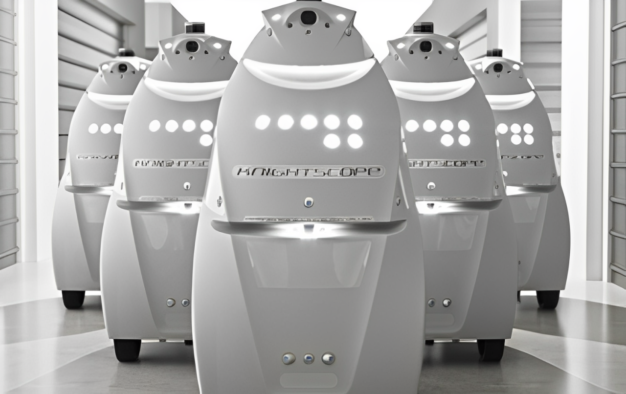 self storage security robots
