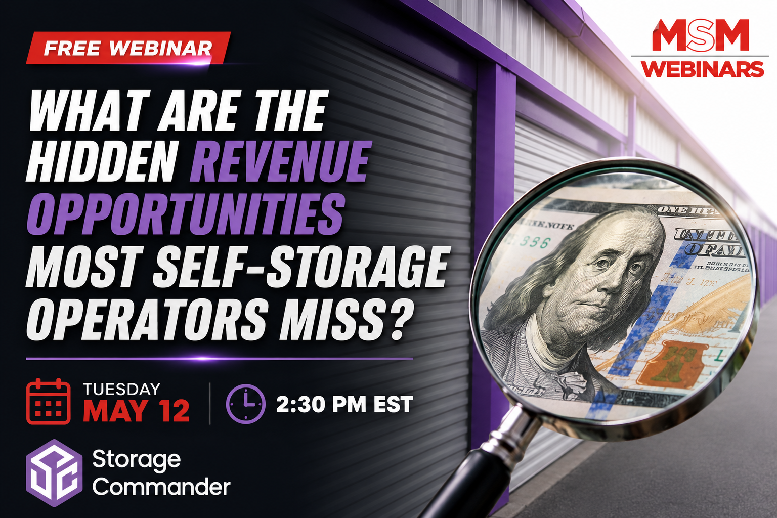 storage commander webinar
