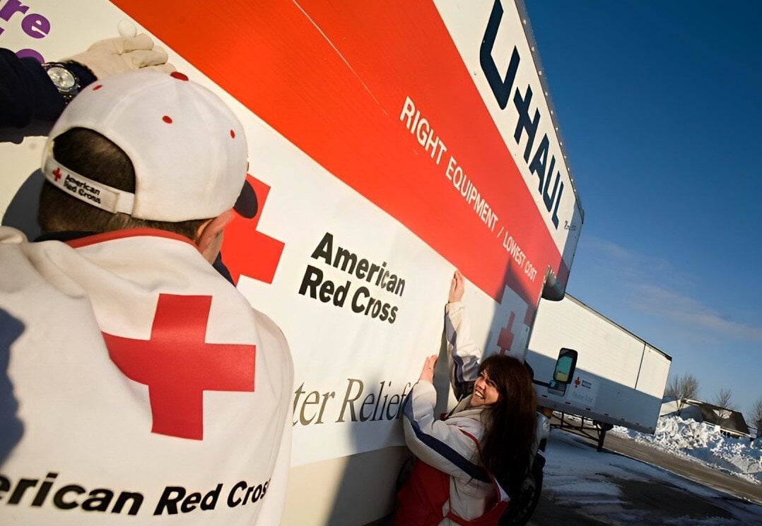 U-Haul Red Cross