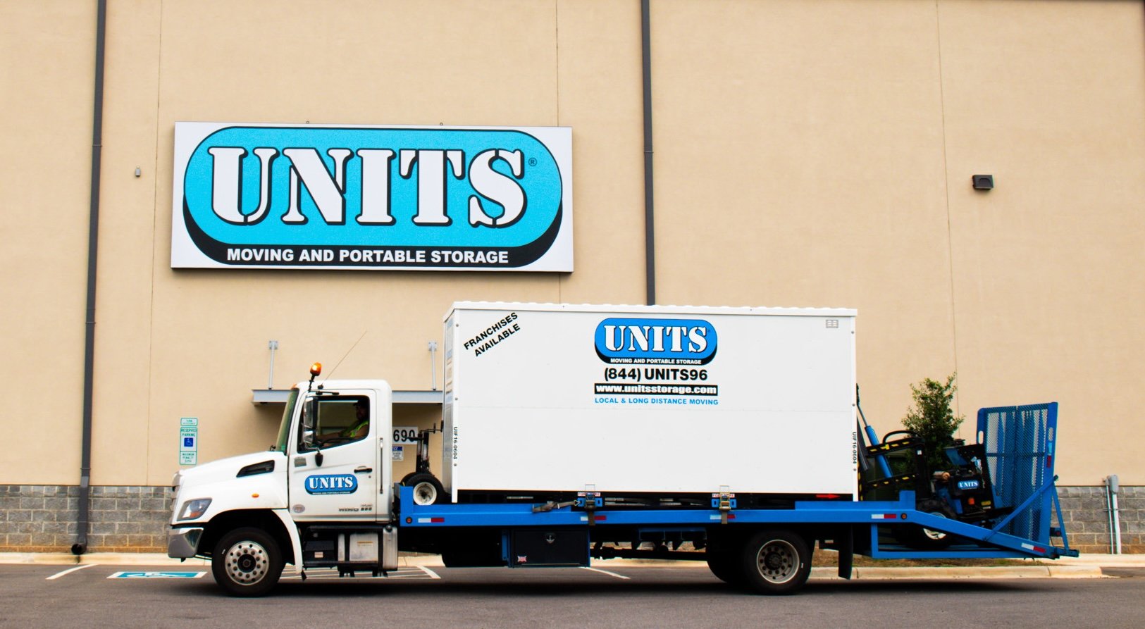 UNITS storage truck